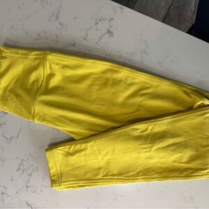 Lululemon Athletica Yellow Leggings for Vibrant Style